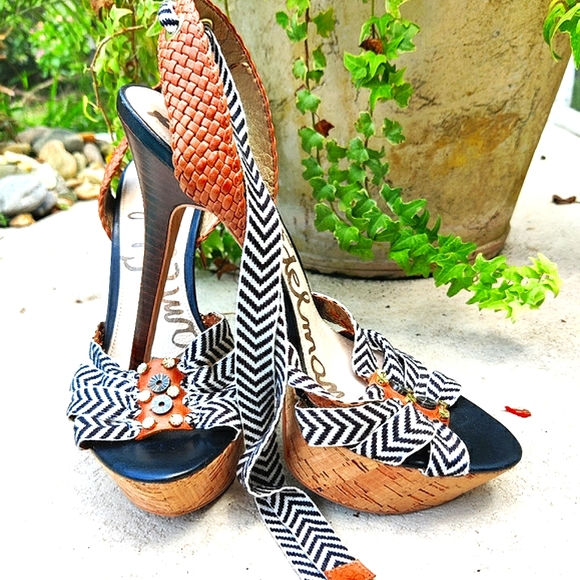 Sam Edelman Shoes - Sam Edelman Tribal Stilletto platforms